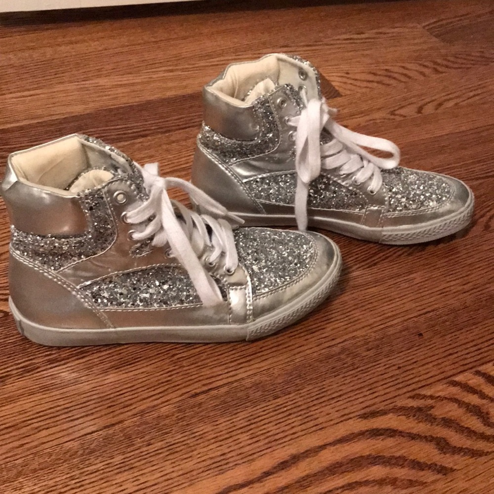 Glitter high tops
